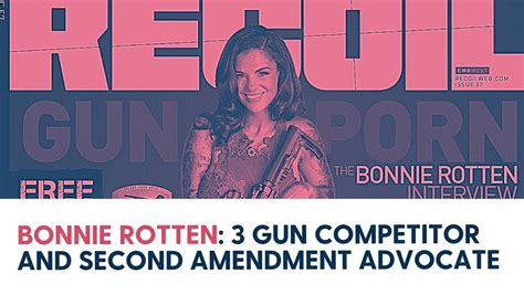 bommie rotten|Bonnie Rotten: 3 Gun Competitor and Second Amendment .